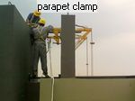 suspended scaffolds/suspended platform parapet clamp