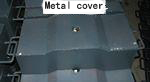 suspended platform/suspended scaffolds metal cover